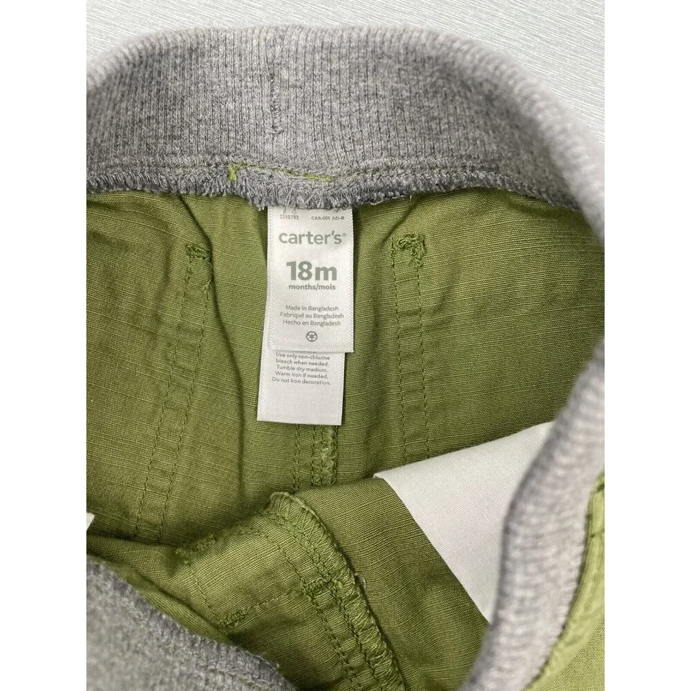 Carter's Baby Boy Pull-On Shorts  Dino Print Size 18M
